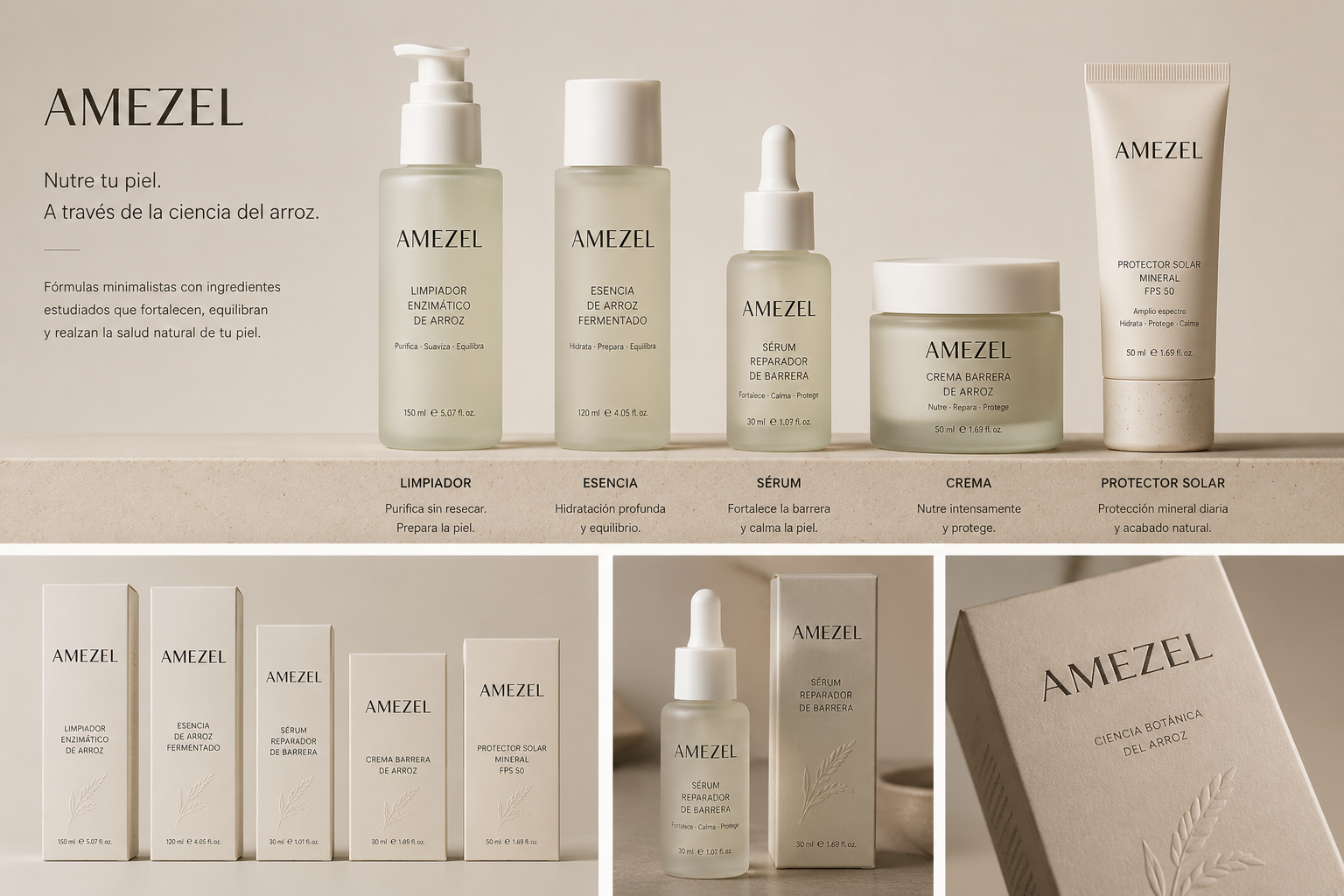 La colección completa de AMEZEL